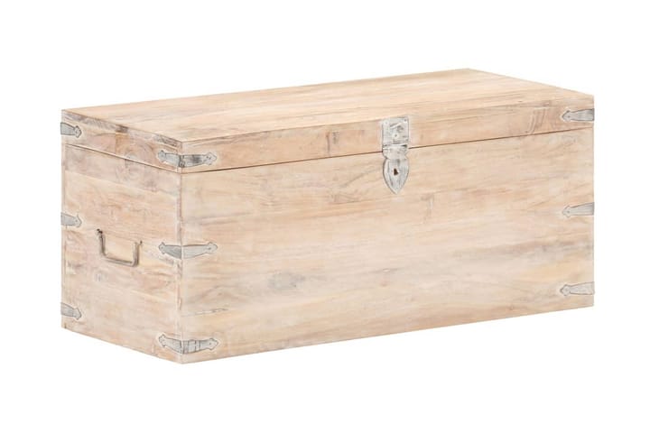 Kiste 90x40x40 cm heltre akasie - Oppbevaring - Oppbevaringsmøbler - Oppbevaringskiste & sengekiste