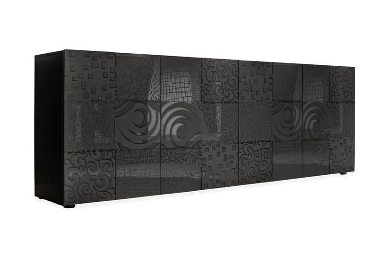 Sideboard Bayoner 241 cm - Grå - Møbler - TV- & Mediamøbler - TV-møbelsett