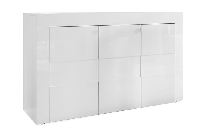 Sideboard Duilia 138 cm 3 Dører - Hvit - Oppbevaring - Oppbevaringsmøbler - Sideboard & skjenk