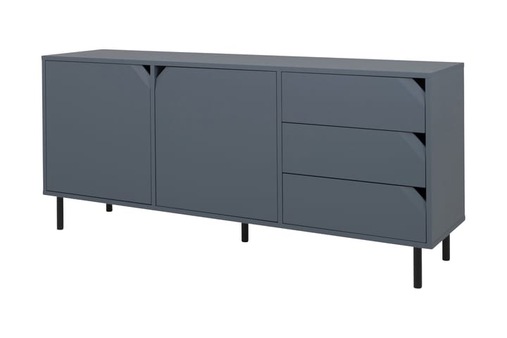 Sideboard Maybach 176,5 cm - Blå - Oppbevaring - Oppbevaringsmøbler - Sideboard & skjenk