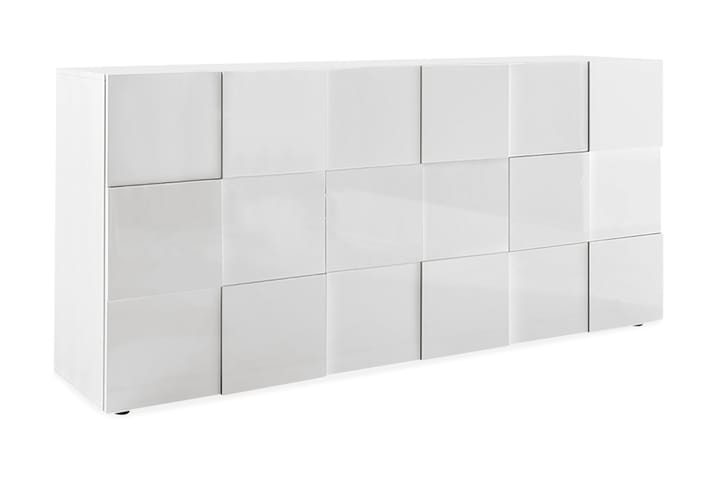 Sideboard Tabor 181 cm - Hvit Høyglanslack - Oppbevaring - Oppbevaringsmøbler - Sideboard & skjenk