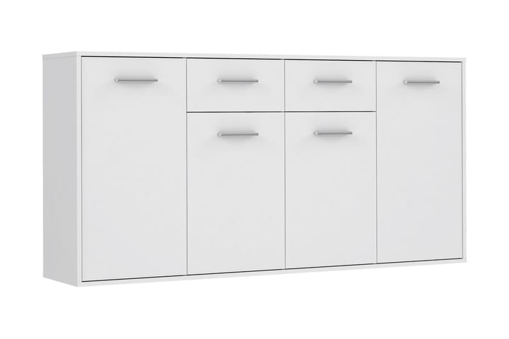Skjenk Barnitz 34x162 cm - Hvit - Oppbevaring - Oppbevaringsmøbler - Sideboard & skjenk