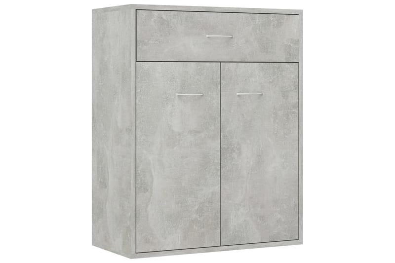 Skjenk betonggrå 60x30x75 cm sponplate - Oppbevaring - Oppbevaringsmøbler - Sideboard & skjenk