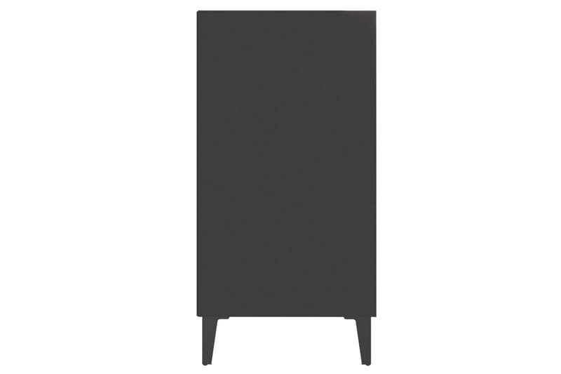 Skjenk grå 57x35x70 cm sponplate - Grå - Oppbevaring - Oppbevaringsmøbler - Sideboard & skjenk