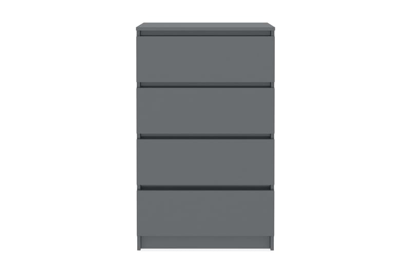 Skjenk høyglans grå 60x35x98,5 cm sponplate - Oppbevaring - Oppbevaringsmøbler - Sideboard & skjenk