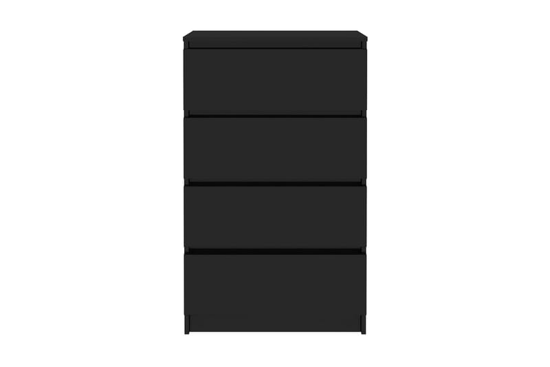 Skjenk høyglans svart 60x35x98,5 cm sponplate - Oppbevaring - Oppbevaringsmøbler - Sideboard & skjenk