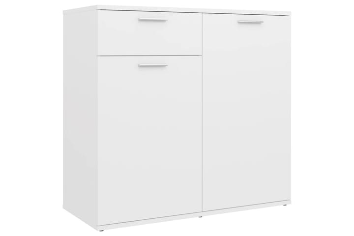 Skjenk hvit 80x36x75 cm sponplate - Hvit - Oppbevaring - Oppbevaringsmøbler - Sideboard & skjenk