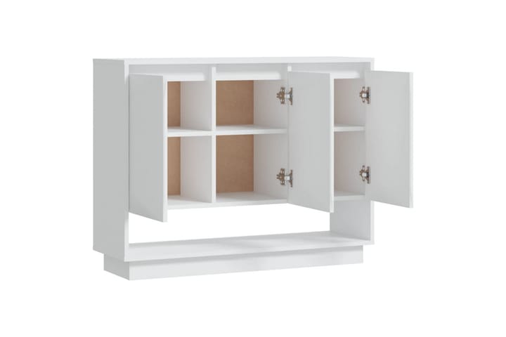Skjenk hvit 97x31x75 cm sponplate - Hvit - Oppbevaring - Oppbevaringsmøbler - Sideboard & skjenk