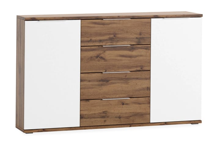Skjenk Murelle 150 cm - Tre|Natur|Hvit - Oppbevaring - Garderober & garderobesystem