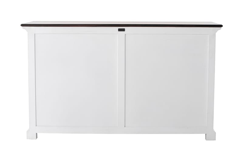 Skjenk Provence 145 cm - Mahogni|Brun|Hvit - Oppbevaring - Oppbevaringsmøbler - Sideboard & skjenk