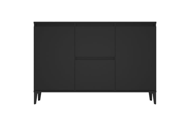 Skjenk svart 104x35x70 cm sponplate - Svart - Oppbevaring - Oppbevaringsmøbler - Sideboard & skjenk
