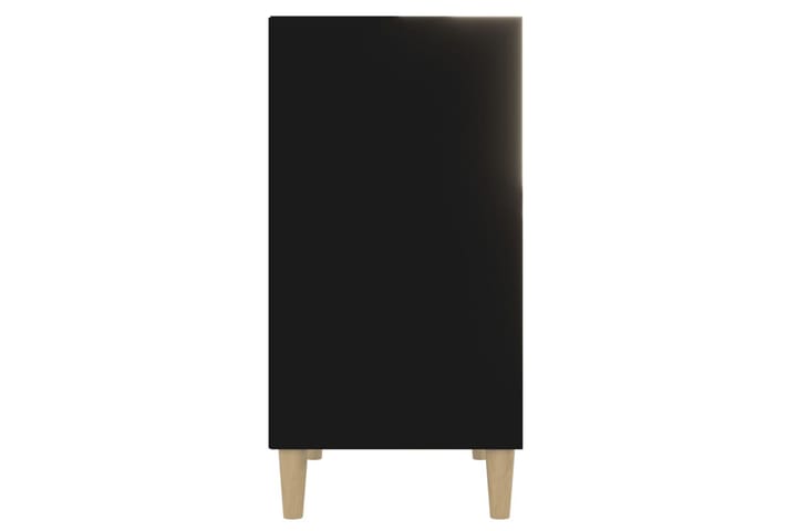 Skjenk svart 57x35x70 cm sponplate - Svart - Oppbevaring - Oppbevaringsmøbler - Sideboard & skjenk