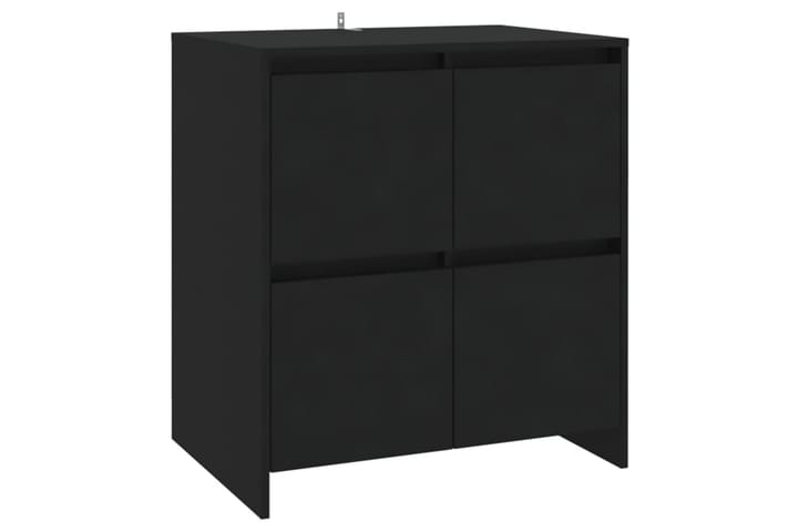 Skjenk svart 70x41x75 cm sponplate - Svart - Oppbevaring - Oppbevaringsmøbler - Sideboard & skjenk