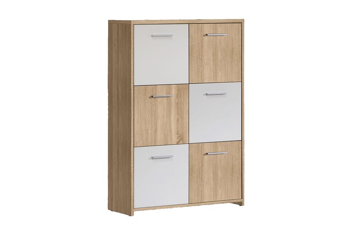 Skjenk Tiffannee 77x113 cm - Brun | Hvit - Oppbevaring - Oppbevaringsmøbler - Sideboard & skjenk