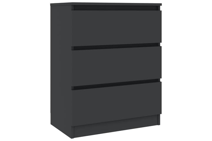 Skjenk grå 60x35x76 cm sponplate - Grå - Oppbevaring - Oppbevaringsmøbler - Sideboard & skjenk
