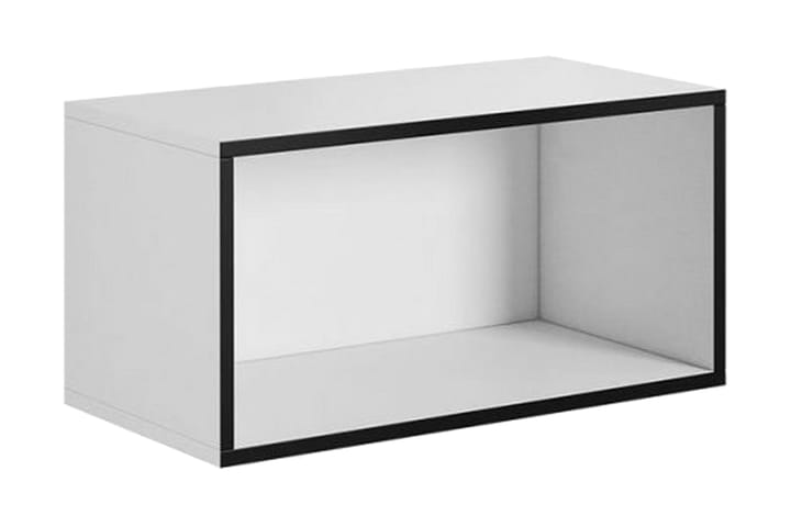 Overskap Kjøkken Rocon 75x39x37 cm - Hvit/Svart - Oppbevaring - Oppbevaringsmøbler - Møbelsett til stue