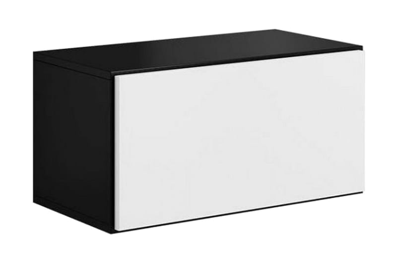 Overskap Kjøkken Rocon 75x39x37 cm - Svart/Svart/Hvit - Oppbevaring - Oppbevaringsmøbler - Møbelsett til stue