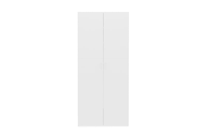 Skoskap hvit 80x35,5x180 cm sponplate - Hvit - Oppbevaring - Skåp - Oppbevaringsskap