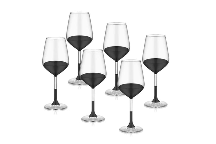 Vannglass - Svart - Servering & borddekking - Glass - Vinglass - Hvitvinsglass