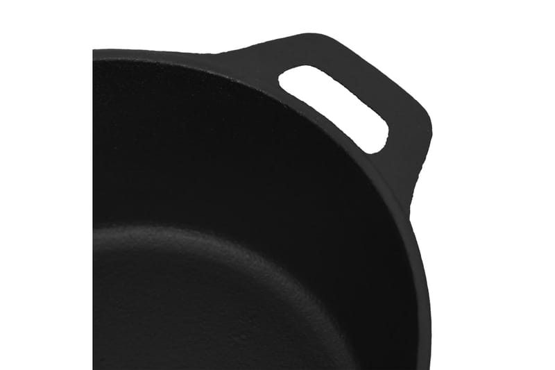 Gryte Ø26,5 cm støpejern - Svart - Servering & borddekking - Gryter & kasseroller - Gryte