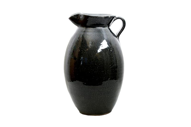 Gerbera Kjempekanne dekor - Mørkgrå keramikk - Servering & borddekking - Karaffler og mugger - Termos & flasker