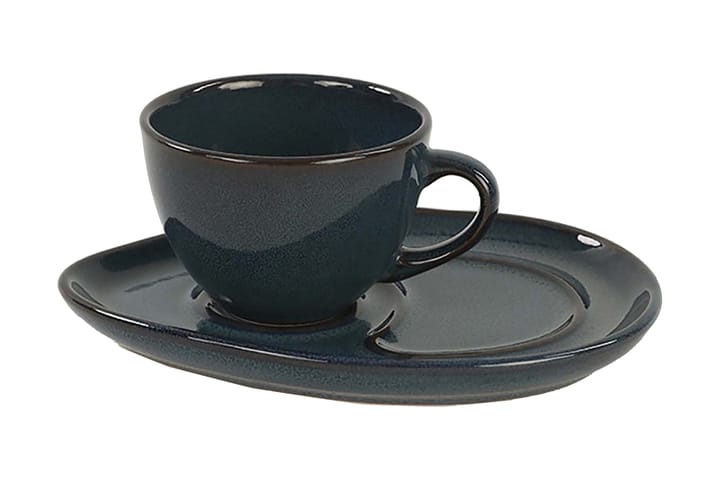 Kaffeservise 4-pk - Mørkeblå - Servering & borddekking - Mugger & kopper - Kaffekopp & kaffekrus
