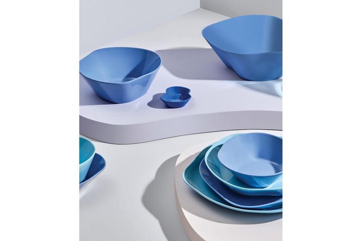 Skålsett 2-pk - Blå - Servering & borddekking - Porselen - Porselen tallerken