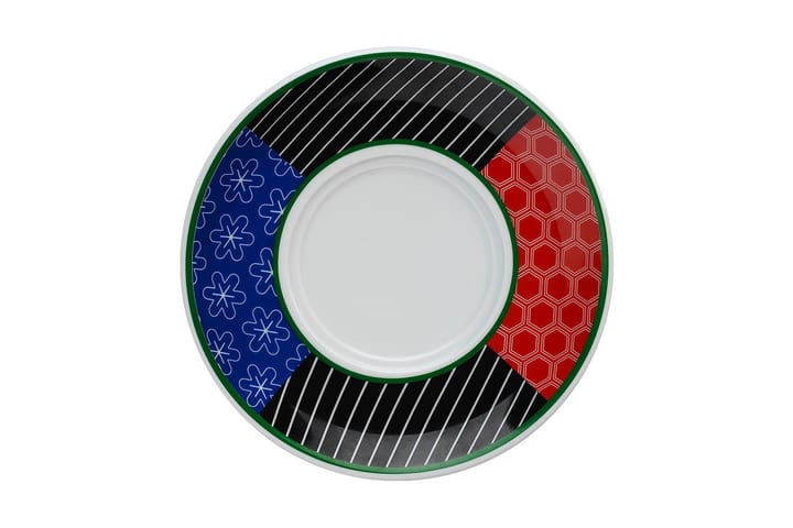 Teglass 2-pk - Flerfarget - Servering & borddekking - Porselen