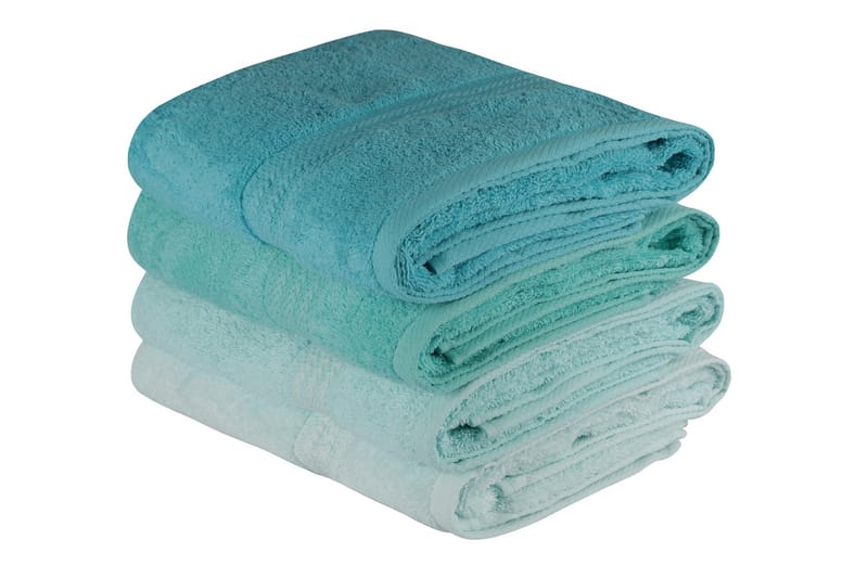 Badehåndkle Hobby 70x140 cm 2-pk - Lysgrønn|Grønn|Mint - Tekstiler & tepper - Baderomstekstiler - Håndklær og badehåndkle - Stort badelaken