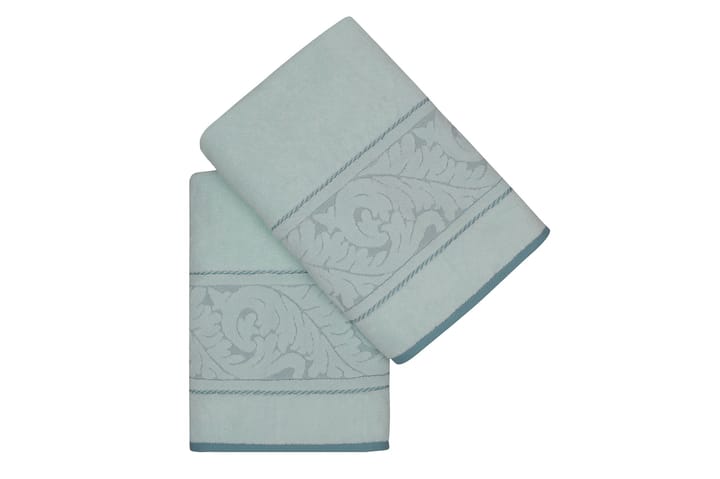 Badehåndkle Hobby 70x140 cm 2-pk - Mint - Tekstiler & tepper - Baderomstekstiler - Håndklær og badehåndkle - Stort badelaken
