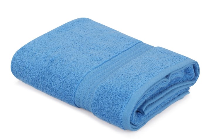 Badehåndkle Rhuddlan - Blå - Tekstiler & tepper - Baderomstekstiler - Håndklær og badehåndkle