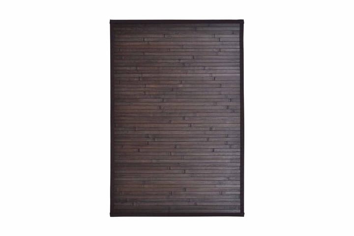 Bambus badematte 60 x 90 cm, mørkebrun - Brun - Tekstiler & tepper - Baderomstekstiler