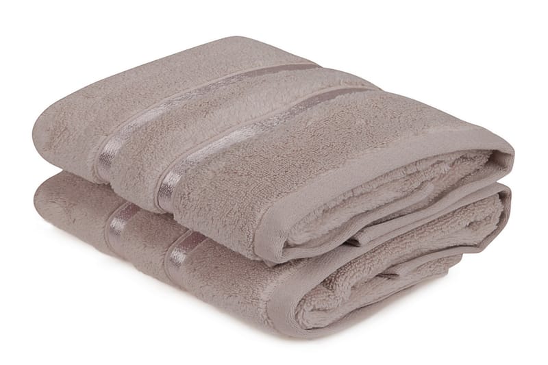 Håndkle Rhuddlan 2-pk - Lyselilla - Tekstiler & tepper - Baderomstekstiler - Håndklær