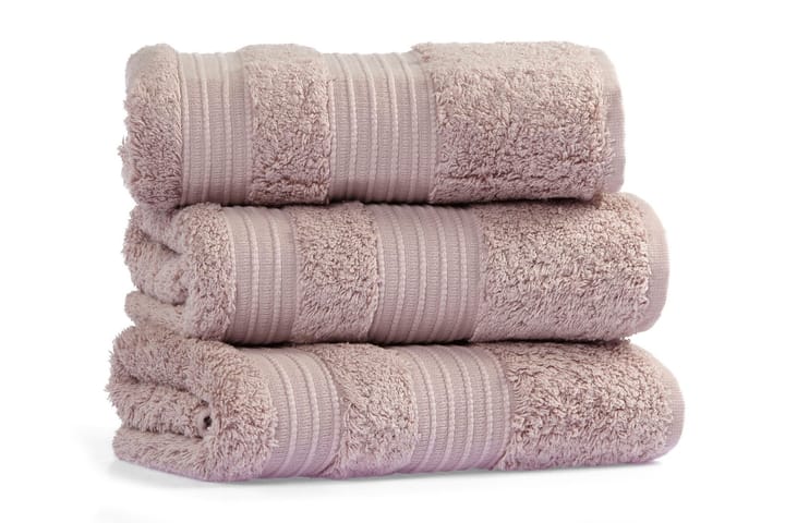 Håndkle Skeens - Rosa - Tekstiler & tepper - Baderomstekstiler - Håndklær