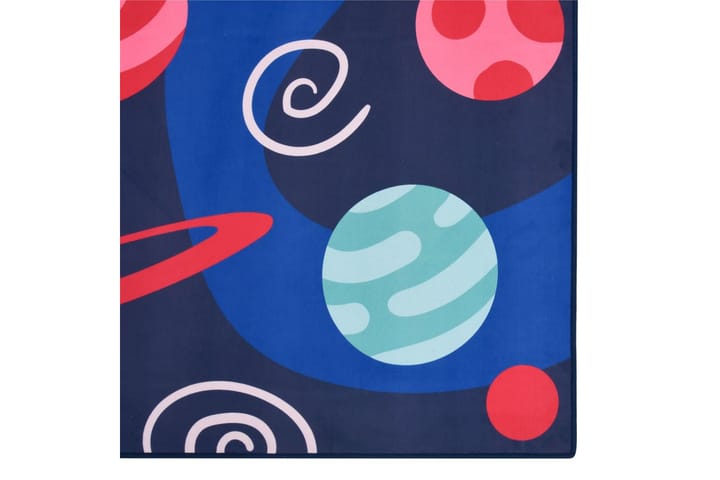 Teppe print flerfarget 160x230 cm stoff - Flerfarget - Tekstiler & tepper - Barnetekstiler - Teppe barnerom