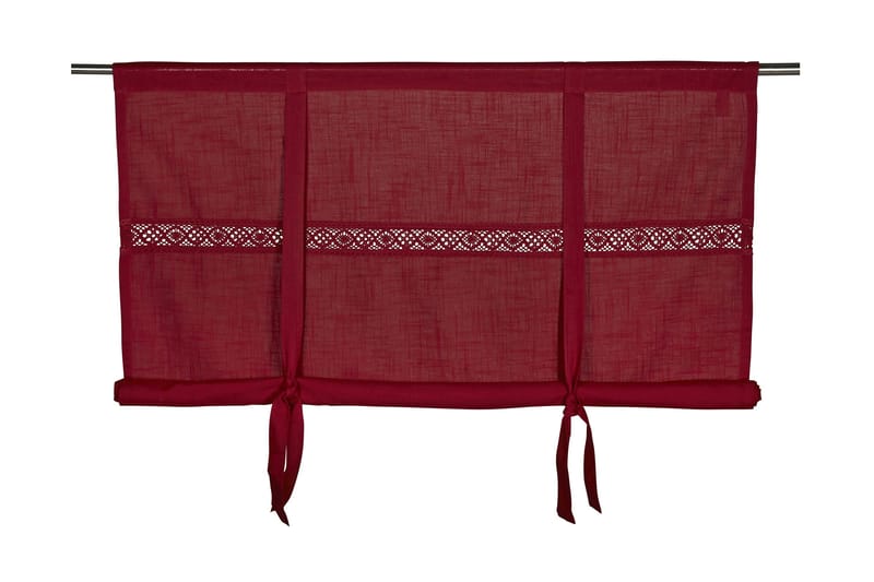 Heisgardin Sanna 120x120 cm Rød - Fondaco - Tekstiler & tepper - Gardiner - Liftgardin & roll up gardin