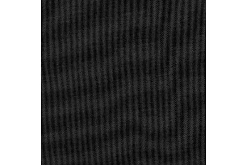 Lystette gardiner maljer og lin-design 2 stk svart 140x245cm - Svart - Tekstiler & tepper - Gardiner - Mørkleggingsgardin