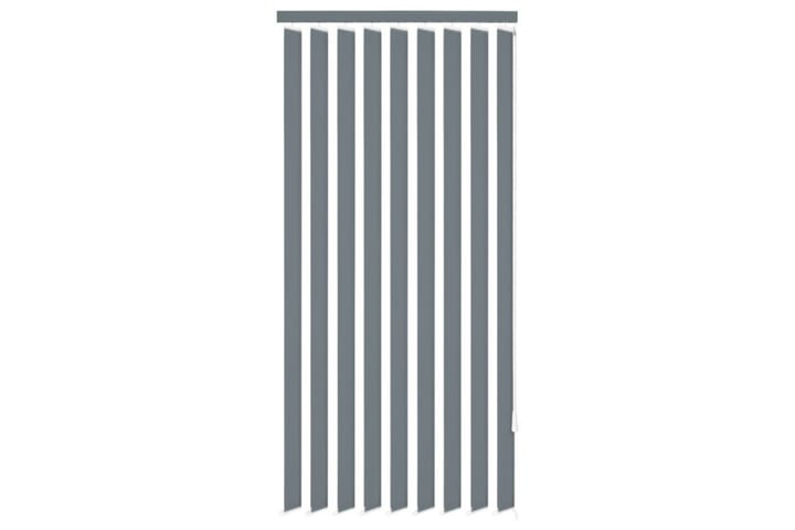 Vertikale Persienner Grå Stoff 120x180 cm - Blå|Hvit - Tekstiler & tepper - Gardiner - Persienner