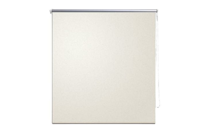 Rullegardin 160 x 175 cm beige-hvit - Beige|Hvit - Tekstiler & tepper - Gardiner - Rullgardin