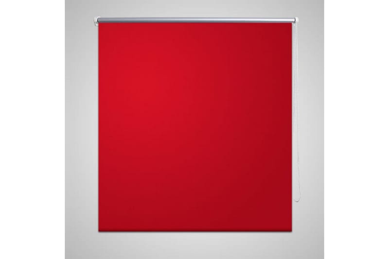 Rullegardin 60 x 120 cm rød - Rød|Hvit - Tekstiler & tepper - Gardiner - Rullgardin
