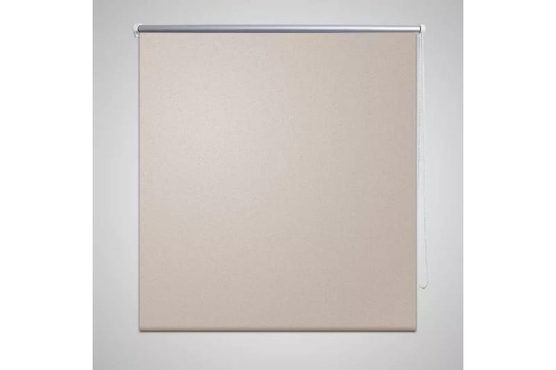 Rullegardin 80 x 230 cm beige - Beige|Hvit - Tekstiler & tepper - Gardiner - Rullegardin