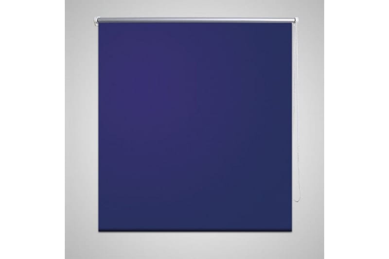 Rullegardin Blackout 100 x 175 cm Marine - Blå|Hvit - Tekstiler & tepper - Gardiner - Rullgardin