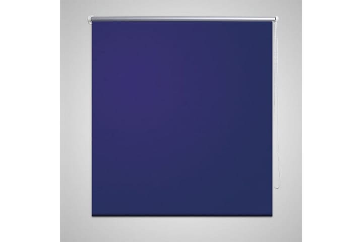 Rullegardin Blackout 100 x 230 cm Marine - Blå|Hvit - Tekstiler & tepper - Gardiner - Rullgardin