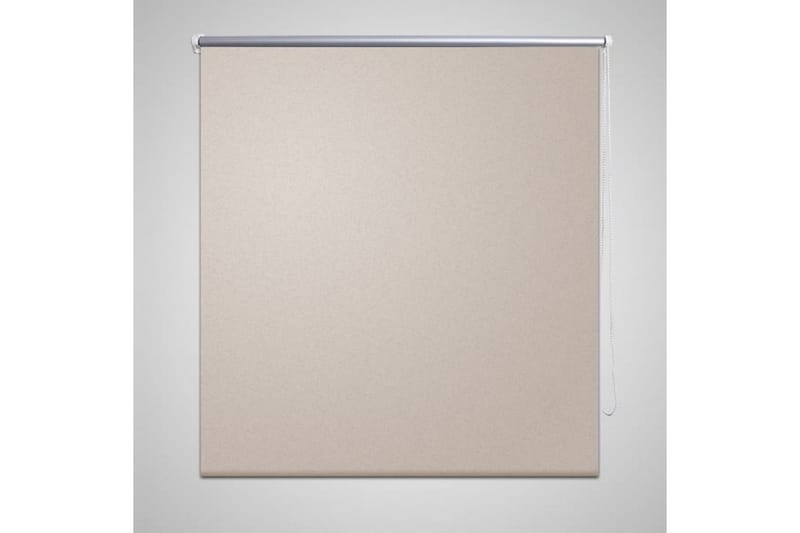 Rullegardin Blackout 120 x 175 cm Beige - Beige|Hvit - Tekstiler & tepper - Gardiner - Rullgardin