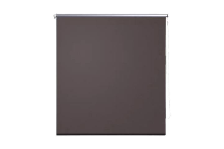 Rullegardin blackout 120 x 230 cm Kaffe - Hvit - Tekstiler & tepper - Gardiner - Rullgardin