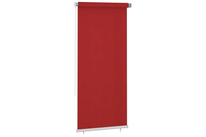 Utendørs rullegardin 100x230 cm rød - Rød - Tekstiler & tepper - Gardiner - Rullgardin