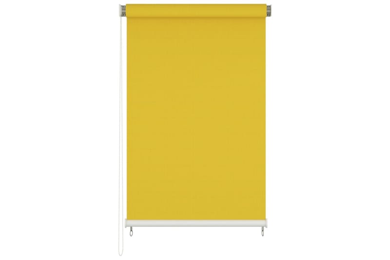 Utendørs rullegardin 180x230 cm gul - Gul - Tekstiler & tepper - Gardiner - Rullgardin