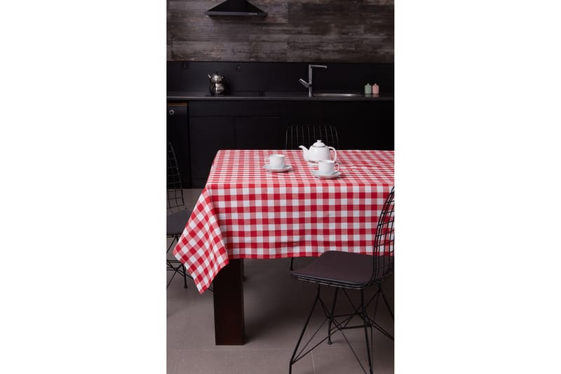 Duk Eponj Home 160x160 cm - Rød - Tekstiler & tepper - Kjøkkentekstiler
