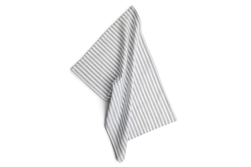 Kjøkkenhåndkle KL T Stripe 40x60 cm Grå