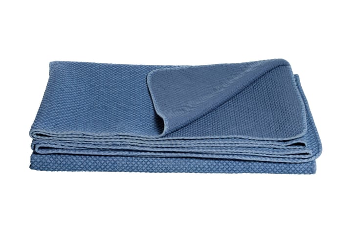 Sengeteppe Denim 270x270 cm Blå - Mogihome - Tekstiler & tepper - Sengetøy